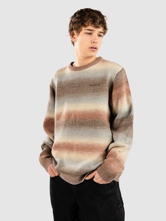 Dravus Space Dye Strickpullover grau