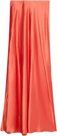 Vince Gonna in raso con taglio a sbieco - Arancione