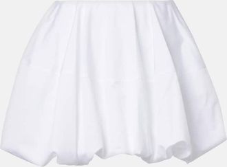 Alaia Alaïa Minigonna in popeline di cotone