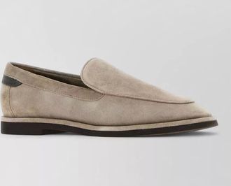 Brunello Cucinelli suede loafers