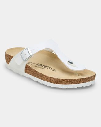 Birkenstock Womens Gizeh Flip Flop in White - Size UK 5.5