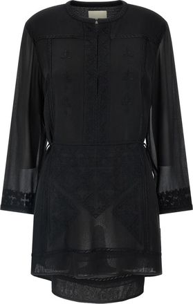 Isabel Marant Black Oaria dress