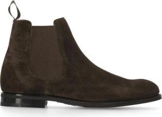 Churchs Bruine Su&egrave;de Enkellaarzen - Heren - Chelseaboots - Bruin - 41 1/2 EU - Su&egrave;de - Schoenen