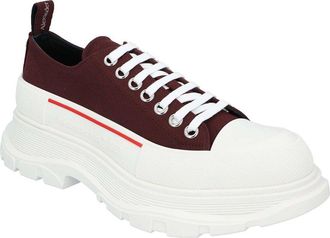 Alexander McQueen Alexander Mcqueen Mens Canvas Tread Sneaker, Never Worn (Authentic Pre-Loved)