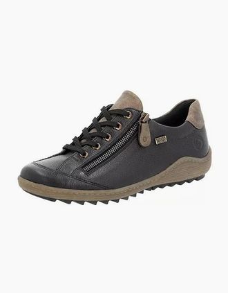 Remonte Womens Rieker R1402-08 in Black combi - Size: 6
