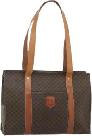 Celine Pre-owned Tote Bags, female, Brown, Size: ONE SIZE Pre-owned Vintage Tote