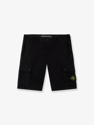 Stone Island Bermuda in cotone organico - STONE ISLAND - gender_Man