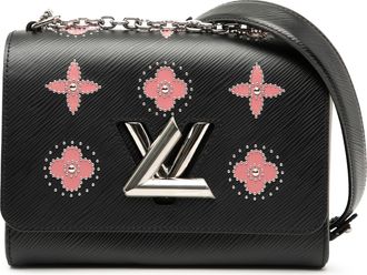 Louis Vuitton Pre-owned Womens Epi Flower Embellished Twist Mm - Black Leather - One Size
