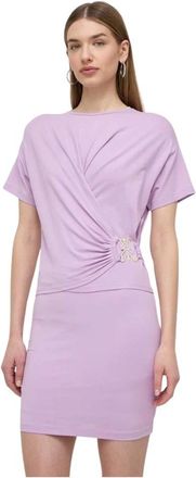 Patrizia Pepe Vestido Corto - Dresses - Mujer - P&uacute;rpura - M