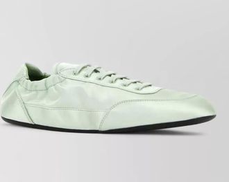Prada mind collapse satin low sneakers