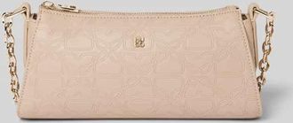 HUGO BOSS Umhängetasche mit Logo-Detail Modell Chris in Taupe, Größe 1