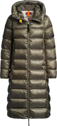 Parajumpers Cappotto lungo imbottito con cappuccio - Verde