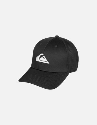 Quiksilver Mens Quiksilver Mens Decades Snapback Baseball Cap - Black - Size: ONE size