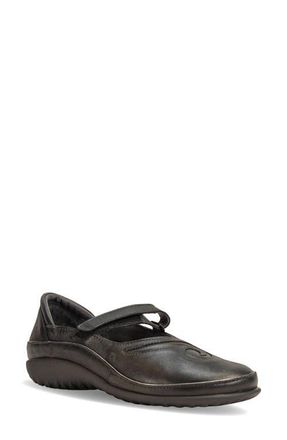 Naot Matai Mary Jane in Black Leather Combo at Nordstrom, Size 10Us