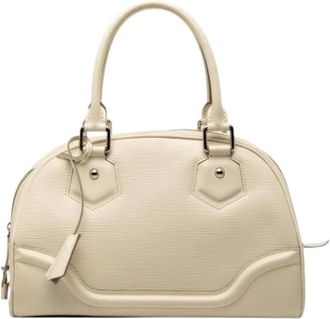 Louis Vuitton Pre-owned Handbags, female, White, Size: ONE SIZE Pre-owned Vintage Handbag