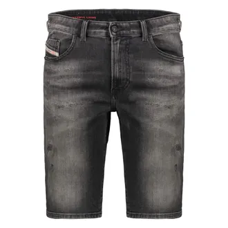 Diesel Denim Shorts, male, Gray, Size: W36 Denim Bermuda