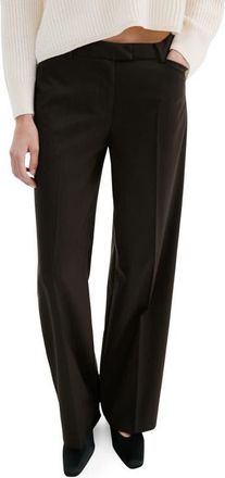 Mango Wide Leg Pants in Brown at Nordstrom, Size 10