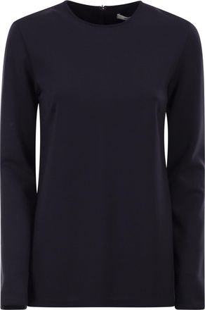 Max Mara Mxpneutro Slim Fit Rundhals-Top