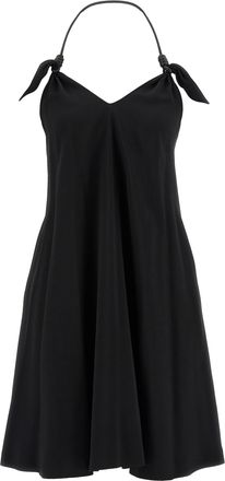 Loewe Flamenco Abiti Nero-Donna