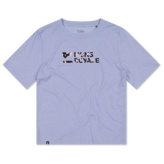 Mons Royale Icon Relaxed Tee Merinoshirt f&uuml;r Damen | lila