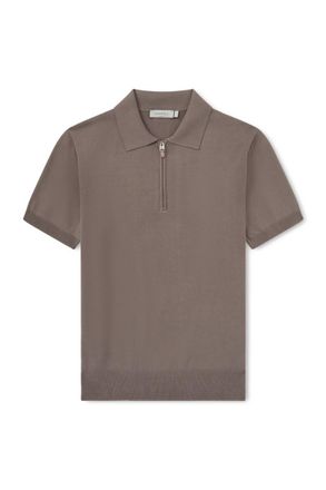 Canali Cotton-Jersey Polo Shirt