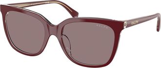 Ralph Lauren RA5343U 62997N Womens Sunglasses Burgundy Size 55