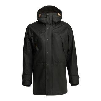 Manifattura Ceccarelli Long Mountain Jacket - Heren - Mantels - Zwart - Maat: 3XS Katoen