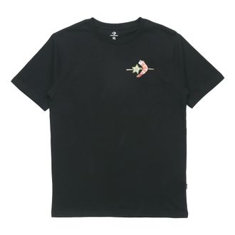 Converse Mens Converse Pattern Casual Sports Short Sleeve Black 10021513-A02