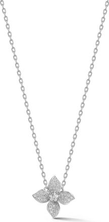 Glaze Jewelry Sterling Silver Flower Necklace