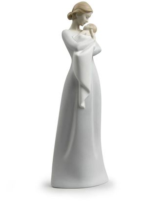 Lladro A Mothers Embrage figurine (31cm x 10cm) - unisex - Porcelain - One Size - White