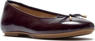 FitFlop Delicato Bow Pat Lea Ballet in Cherry at Nordstrom, Size 7.5