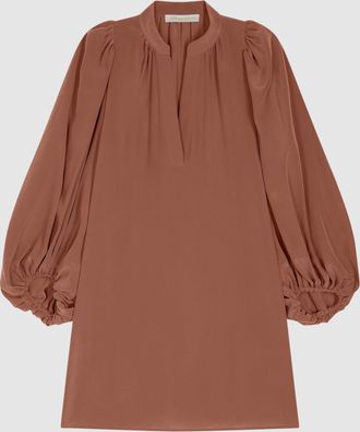 Vanessa Bruno Robe Courte Vanessa Havane
