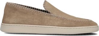 Officine Creative Beige Suede Slip-On Herbie Schoenen - Heren - Loafers - Beige - 42 1/2 EU - Schoenen