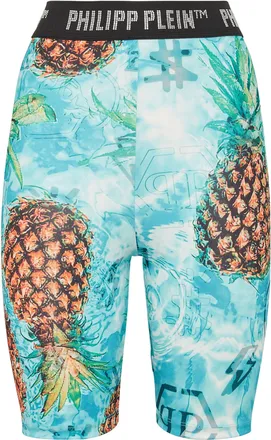Philipp Plein Jogging Shorts Stones Pineapple Skies