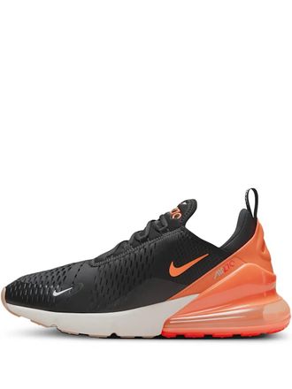 Nike Air Max 270 Black/Total Orange-Bright Crimson sneakers