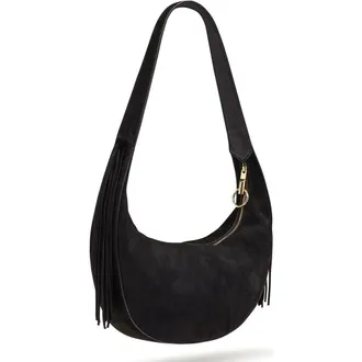 Elizabeth & James Zo Hobo Bag in Black at Nordstrom