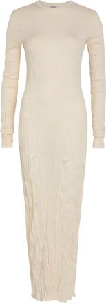 Toteme Fine-knit Maxi Dress - Peach - S (UK8-10 / S)