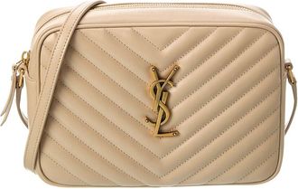 Saint Laurent Lou Monogram Leather Camera Bag