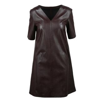 Max Mara Dames, Jurken, Bruin, Maat: M Poliester