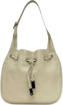 Gucci Pre-owned Vintage Bucket Bag - Pre-owned - Mujer - Beige - ONE SIZE