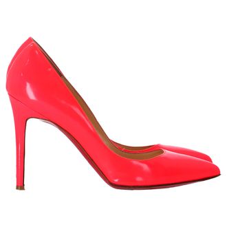 Christian Louboutin Christian Louboutin Pigalle Pumps in Rood Nappa Leer