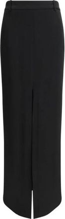 Tom Ford Crepe Envers Satijn Maatwerk Rok - Dames - Rokken - Zwart - Maat: XS Satijn