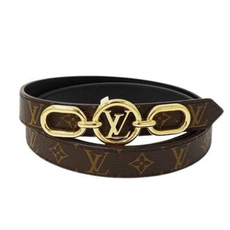 Louis Vuitton Pre-owned Vintage Monogram Belt - female - Louis Vuitton Vintage - Vintage Belts - Brown - ONE SIZE - Pre-owned