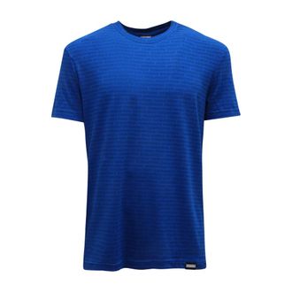 Dsquared2 T-Shirts, male, Blue, Size: 2XL Bluette Logo All Over