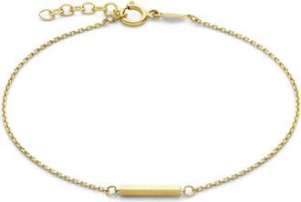 Isabel Bernard Accessoires, Dames, Geel, ONE Size, Le Marais Rosalie Armband