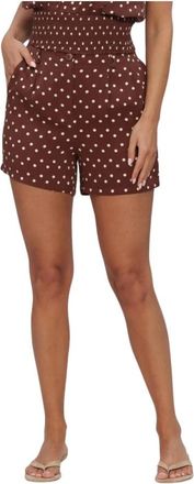 Ydence Ydence, Dames, Korte broeken, Bruin, Maat: XS