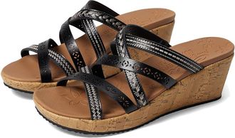 Skechers Beverlee - Tiger Posse Womens Sandals Black : 5.5 B - Medium, Synthetic