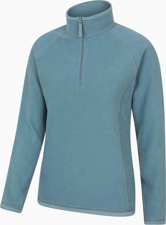 Mountain Warehouse Womens Mountain Warehouse Womens/Ladies Montana Half Zip Fleece Top - Orange - Size: 24