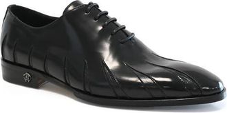 Roberto Cavalli Pleated Oxford in Black at Nordstrom, Size 13