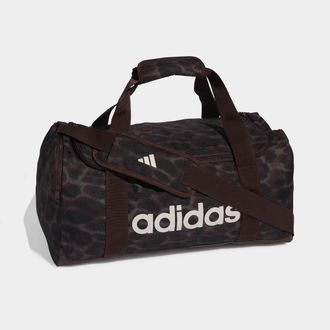 adidas Sporttasche ADIDAS PERFORMANCE ADIDAS LINEAR GRAPHIC DUFFELBAG, earth strata, shadow braun, Obermaterial: 100% Polyester, Taschen Sporttasche